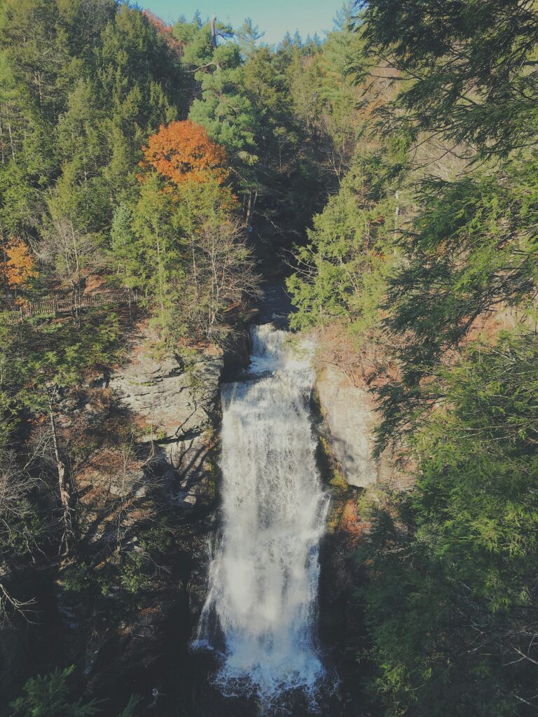 Bushkill Falls in the Poconos, PA
